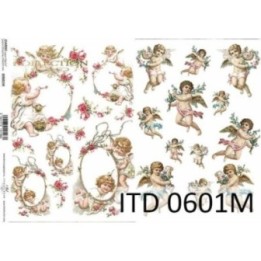 Decoupagepapier ITD D0601M