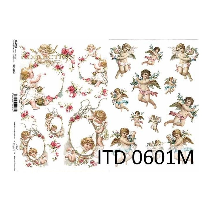 Decoupagepapier ITD D0601M