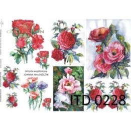 Decoupagepapier ITD D0228M