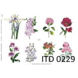 Decoupagepapier ITD D0229M