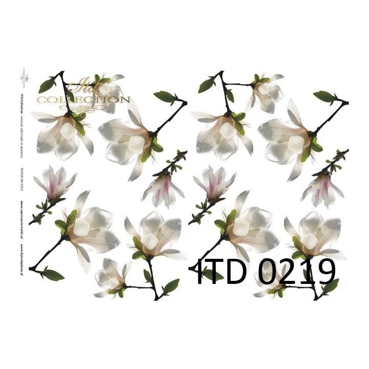 Decoupagepapier ITD D0219M