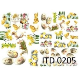 Decoupagepapier ITD D0205M