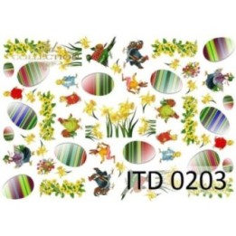 Decoupagepapier ITD D0203M