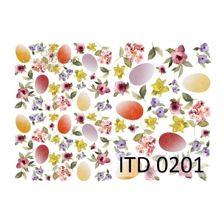 Decoupagepapier ITD D0201M