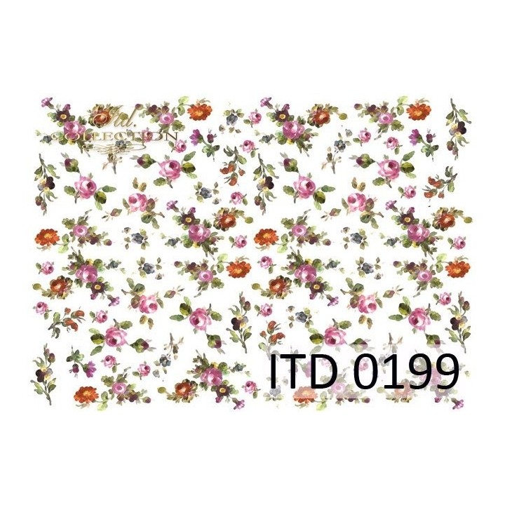 Decoupagepapier ITD D0199M