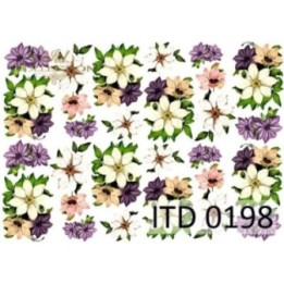 Decoupagepapier ITD D0198M