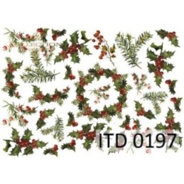 Decoupagepapier ITD D0197M