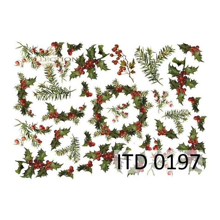 Decoupagepapier ITD D0197M