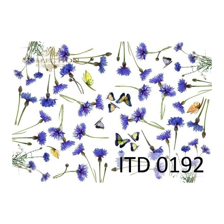 Decoupagepapier ITD D0192M