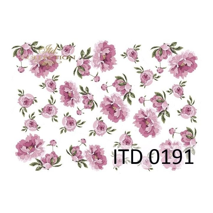 Decoupagepapier ITD D0191M