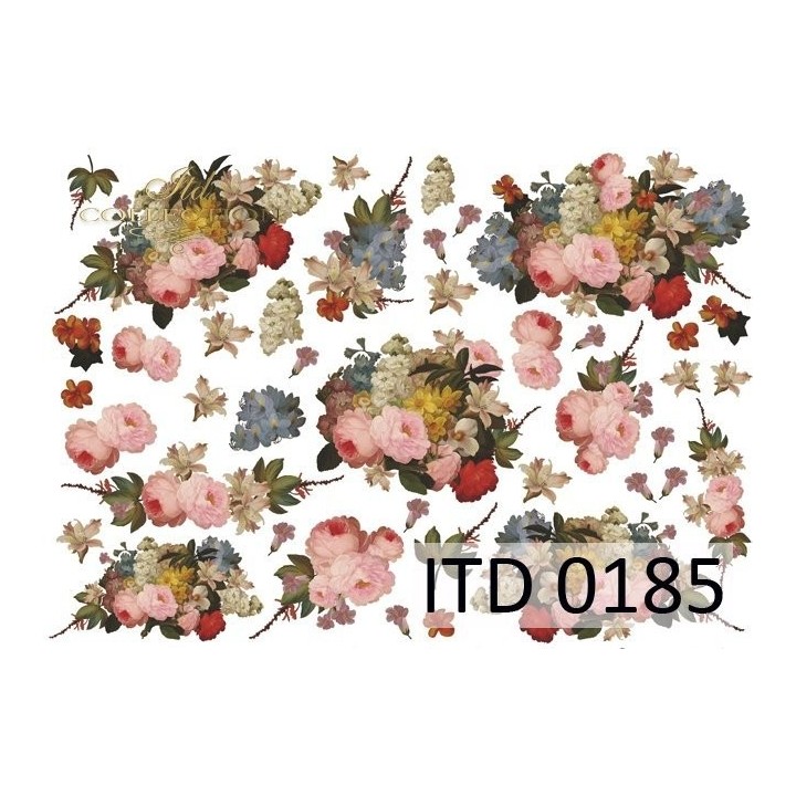 Decoupagepapier ITD D0185M