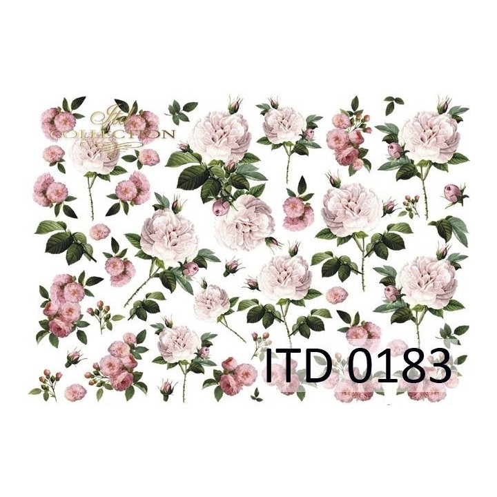 Decoupagepapier ITD D0183M