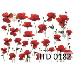 Decoupagepapier ITD D0182M