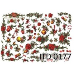 Decoupagepapier ITD D0177M