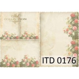 Decoupagepapier ITD D0176M