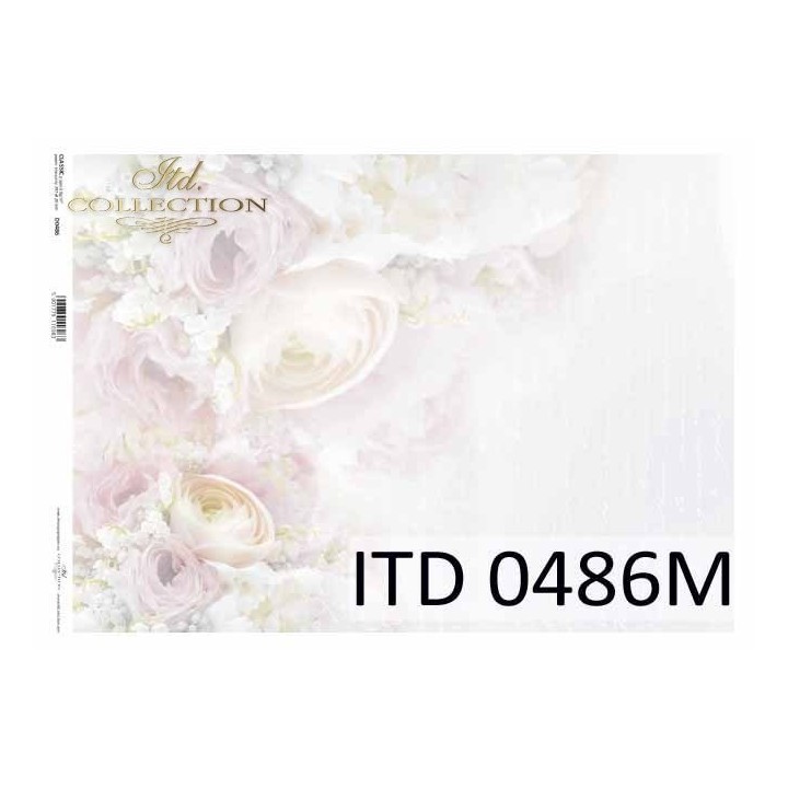 Decoupagepapier ITD D0486M