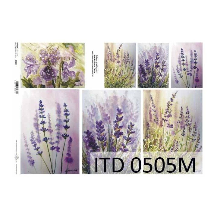 Decoupagepapier ITD D0505M