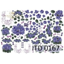 Decoupagepapier ITD D0167M