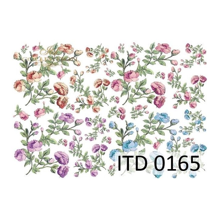 Decoupagepapier ITD D0165M
