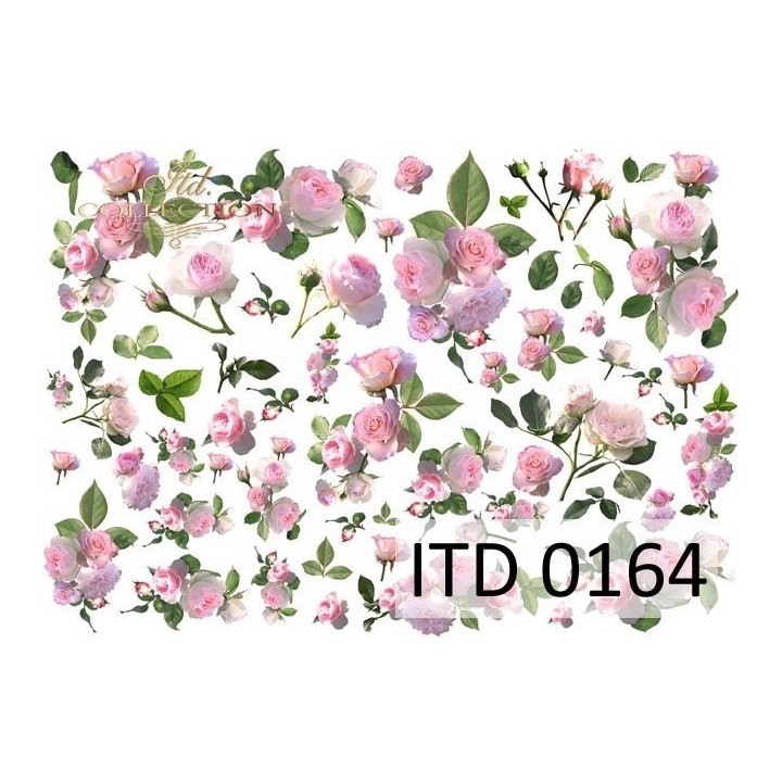 Decoupagepapier ITD D0164M