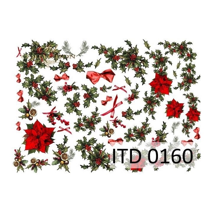 Decoupagepapier ITD D0160M