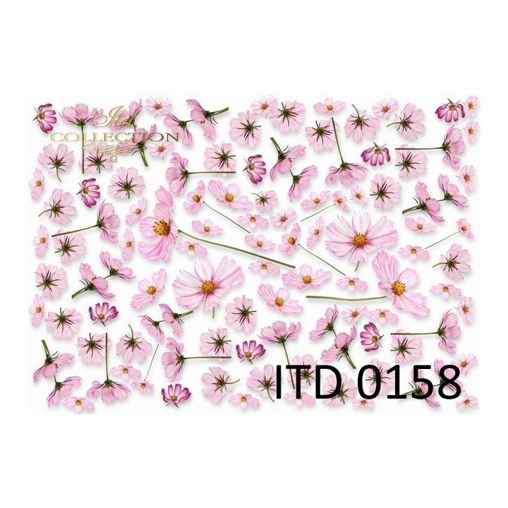 Decoupagepapier ITD D0158M