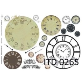 Decoupagepapier ITD D0265M