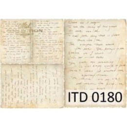 Decoupagepapier ITD D0180M
