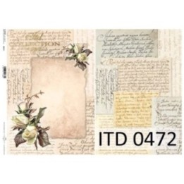 Decoupagepapier ITD D0472M