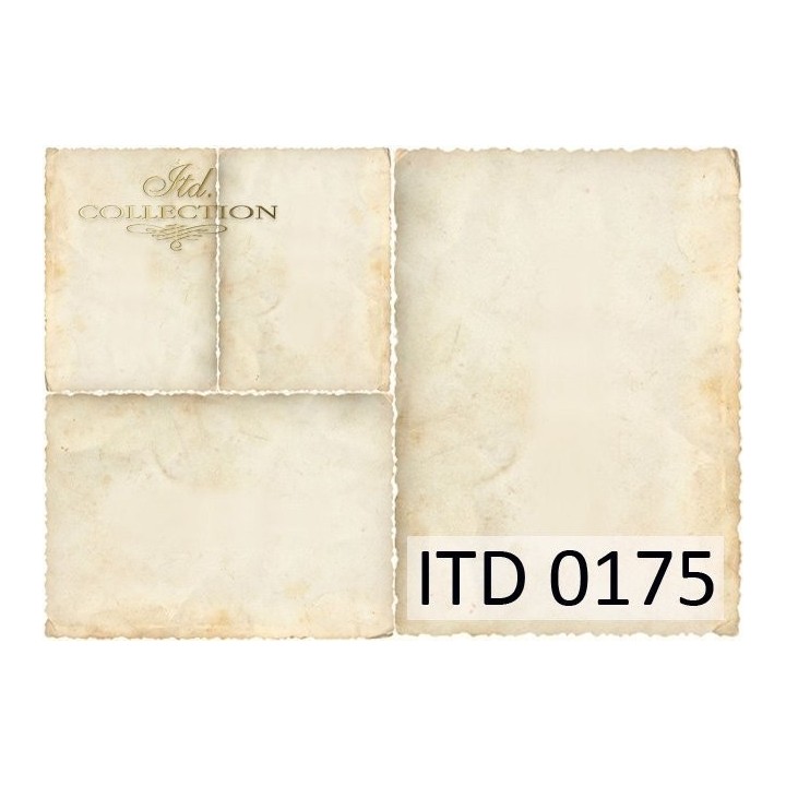 Decoupagepapier ITD D0175M