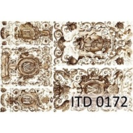 Decoupagepapier ITD D0172M