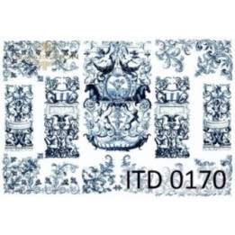 Decoupagepapier ITD D0170M