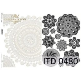 Decoupagepapier ITD D0480M