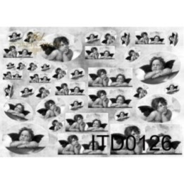 Decoupagepapier ITD D0126M