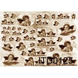 Decoupagepapier ITD D0125M