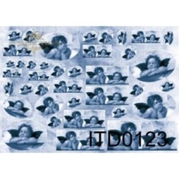 Decoupagepapier ITD D0123M