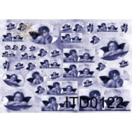 Decoupagepapier ITD D0122M