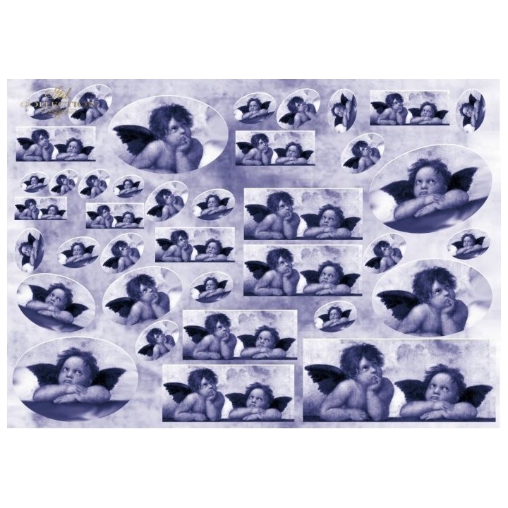 Decoupagepapier ITD D0122M