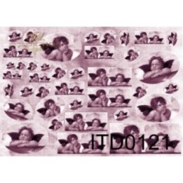 Decoupagepapier ITD D0121M