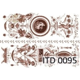 Decoupagepapier ITD D0095M