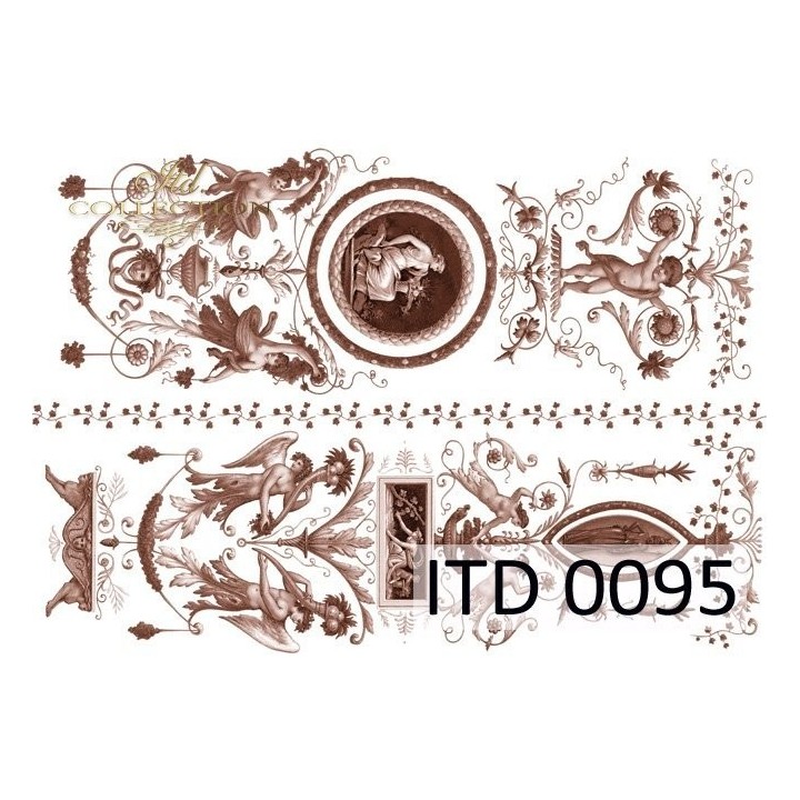 Decoupagepapier ITD D0095M