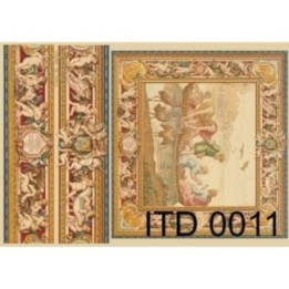 Decoupagepapier ITD D0011M