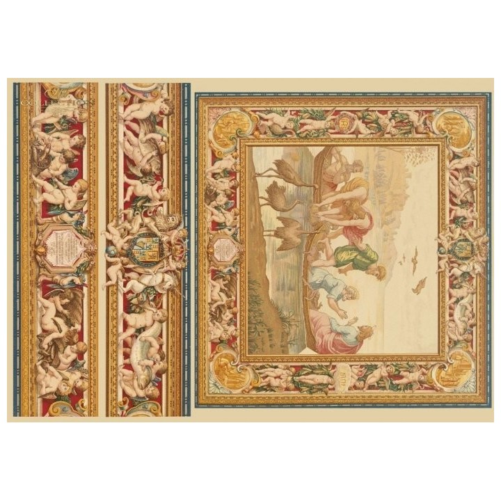 Decoupagepapier ITD D0011M