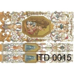 Decoupagepapier ITD D0015M