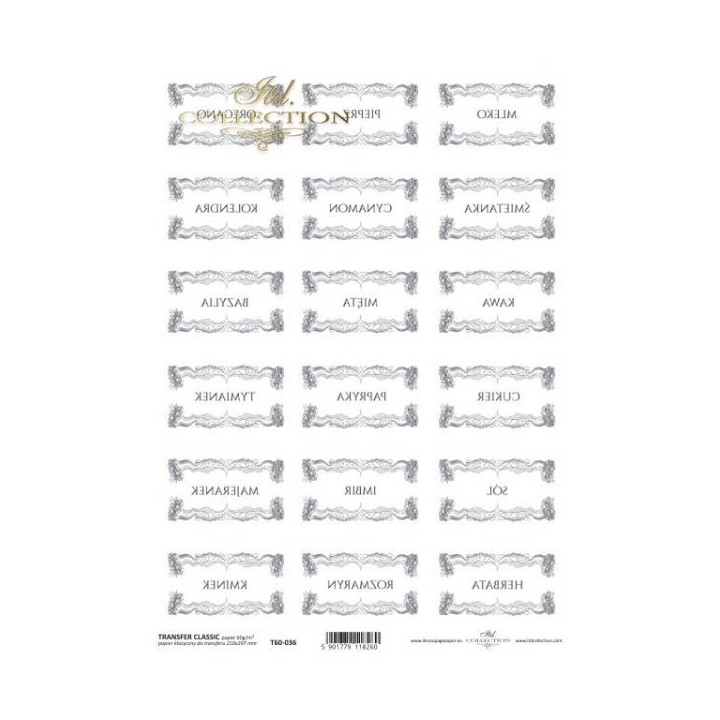 Transferpapier ITD T6036