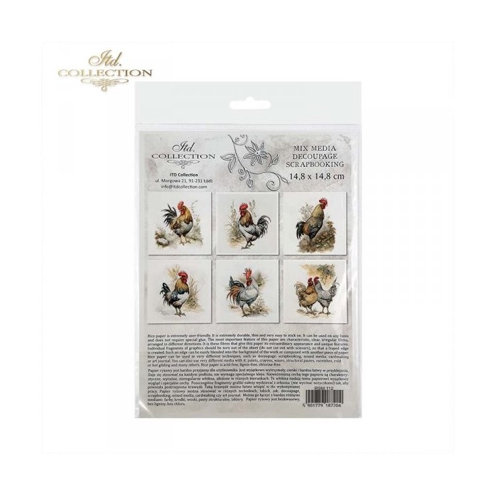 Rijstpapierset RSM112