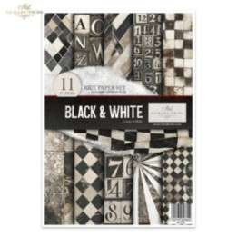 Creatieve set RP079 Zwart-wit