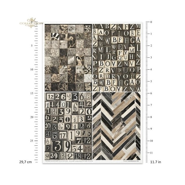 Creatieve set RP079 Zwart-wit
