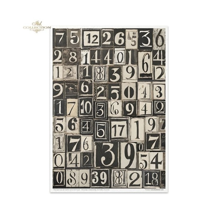 Creatieve set RP079 Zwart-wit
