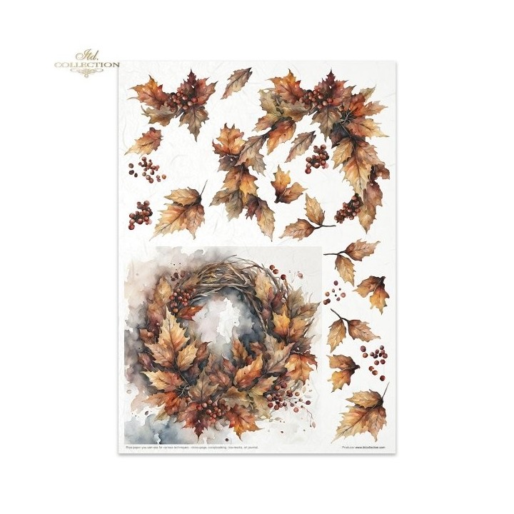 Creatieve set RP076 Herfstkrans